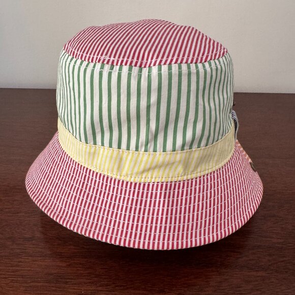 J. Crew Other - J Crew Bucket hat with snaps in cotton poplin * SZ: L/XL